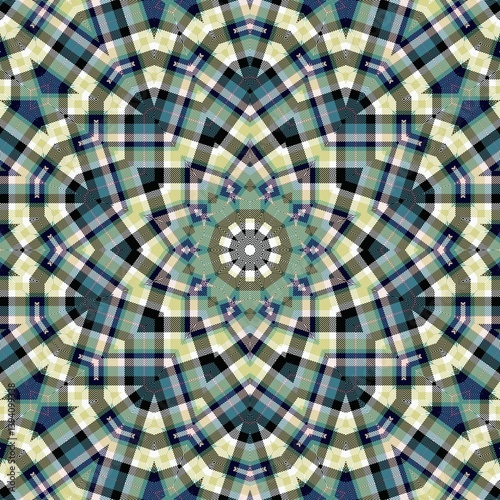 Tartan fabric pattern. Mixed plaid, checkered, gingham texture for tablecloth, picnic, bedsheet, curtain, skirt, gift tag etc printing