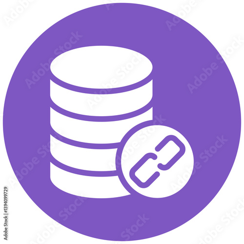 Linked Data Vector Icon