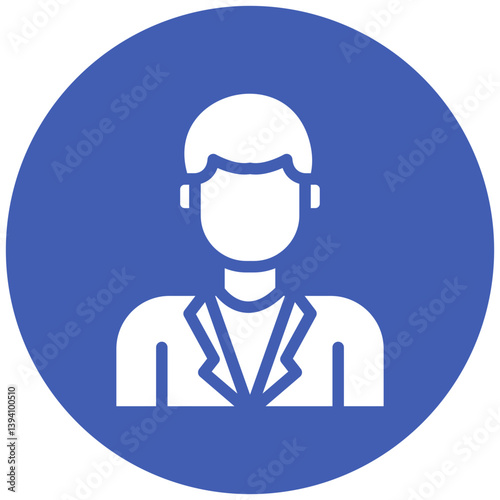 Male Professor Vector Icon