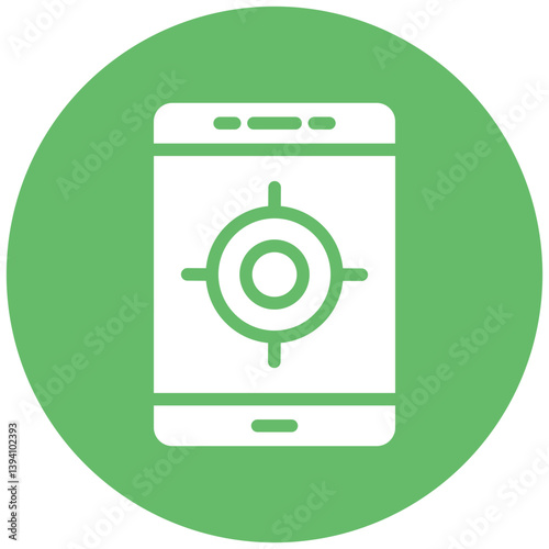 GPS Fixed Vector Icon