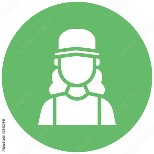 Sportswoman Icon