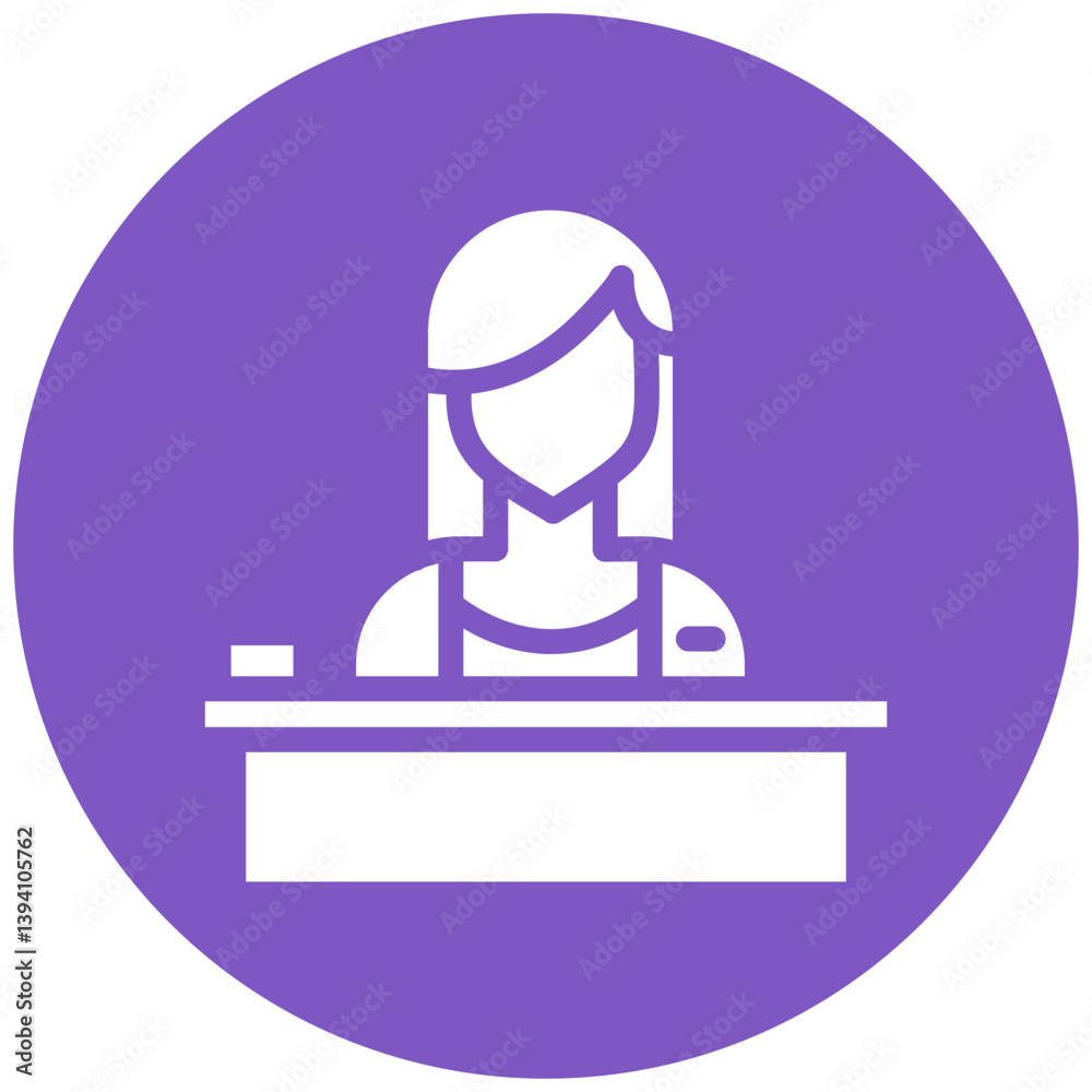 Receptionist Icon