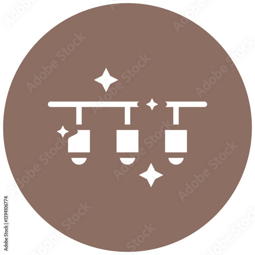 Cleaning Light Fixtures Icon