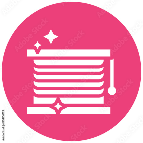 Cleaning Blinds Icon