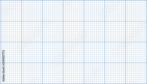 Graph paper with white background. realistic graph paper. printable square grid lines. geometric background for school, textures, notebook, diary