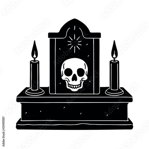 illustration of a candle