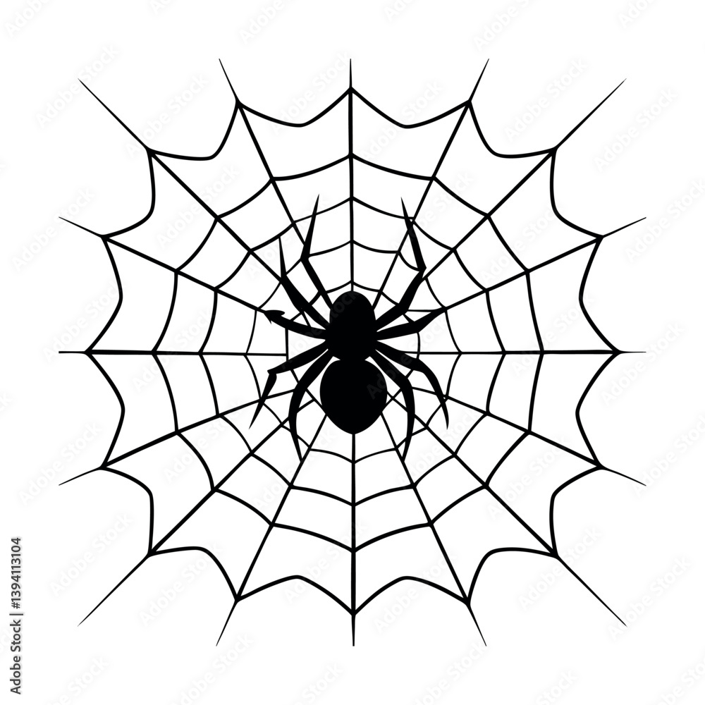 Obraz premium spider on web