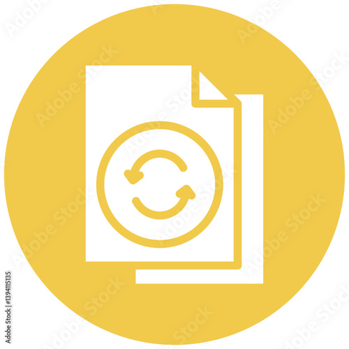 Recycled Paper Icon