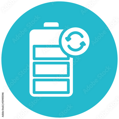 Battery Recycling Icon