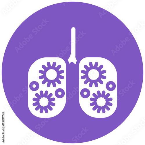 Infected Lungs Icon