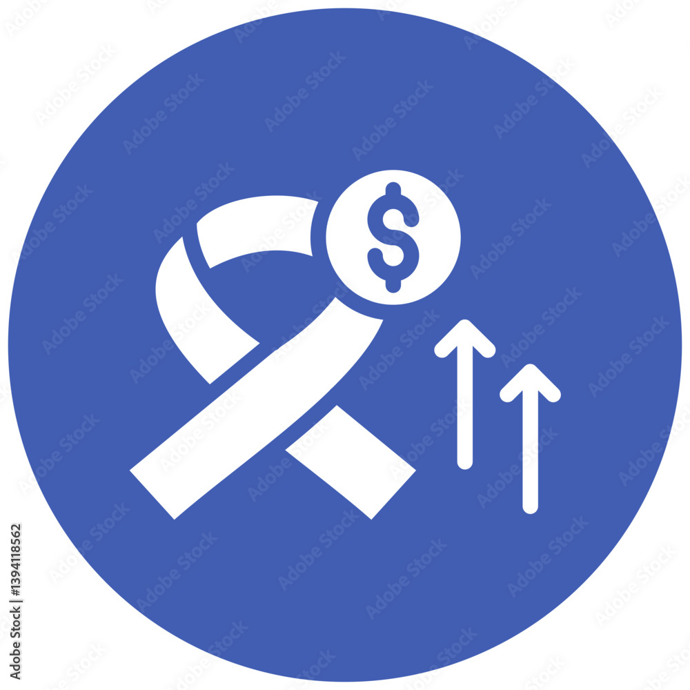 Cancer Fundraising Icon Cancer Fundraising Icon