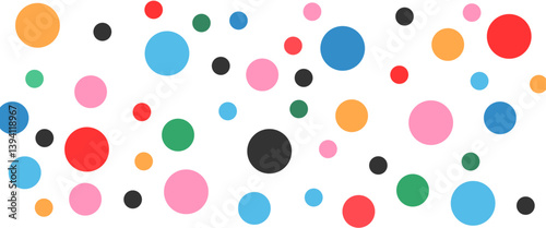 Des petits pois colorés. 