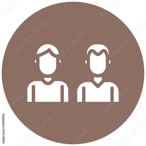Two Friends Icon