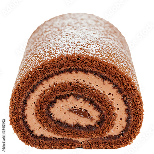 Chocolate Swiss Roll Cake Recipe & Images