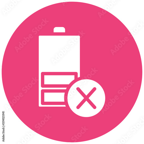 No Battery Icon