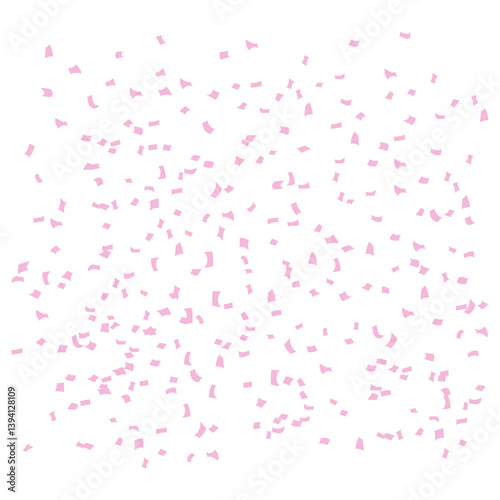 Pink Confetti Party Background Celebration