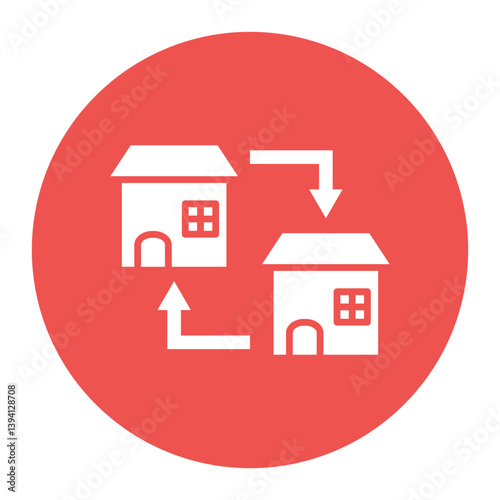 House Exchange Icon