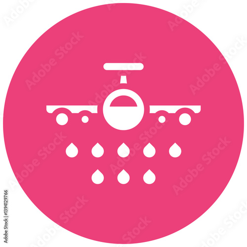 Firefighter Plane Icon