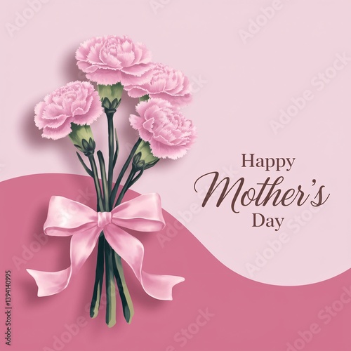 Celebrate Mother's Day with a Beautiful Pink Carnation Bouquet Elegant Floral Designs and Heartfelt Gifts for the Best Mom