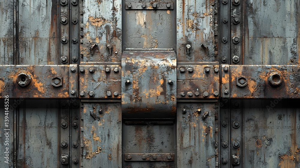 79. Aging industrial sheet metal with corrosion and patina in seamless design 79. Aging industrial sheet metal with corrosion and patina in seamless design