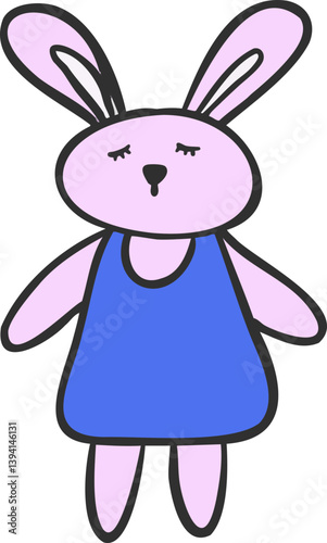 토끼, 부활절, animal, 분홍, baby, 산토끼, 귀여운, 해피, 미소, 행복, 부활절 토끼,캐릭터,