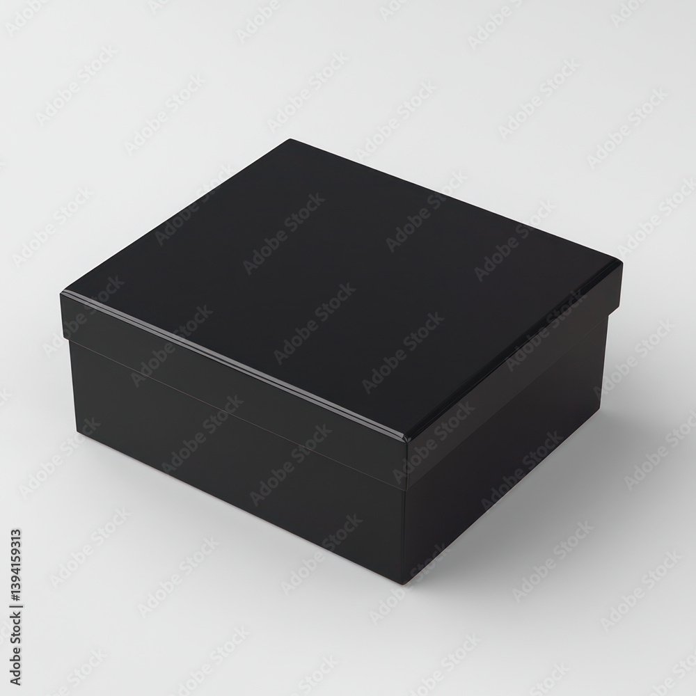 black box isolated on white black box isolated on white