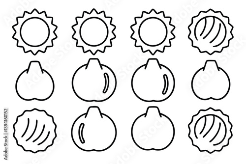 Punch Line Art Illustration Minimalist Concept for Visual Art  