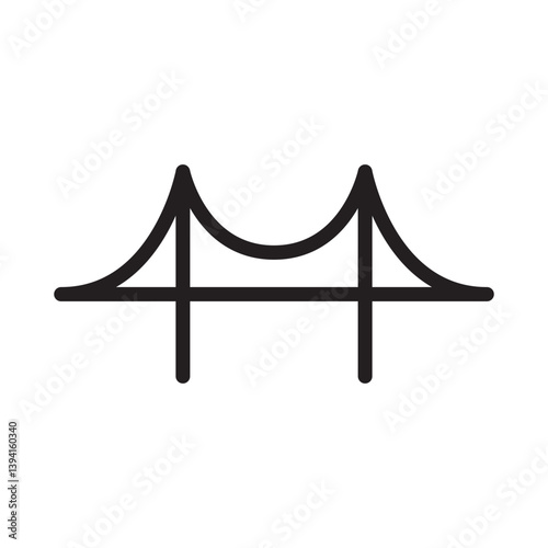 bridge vector illustration