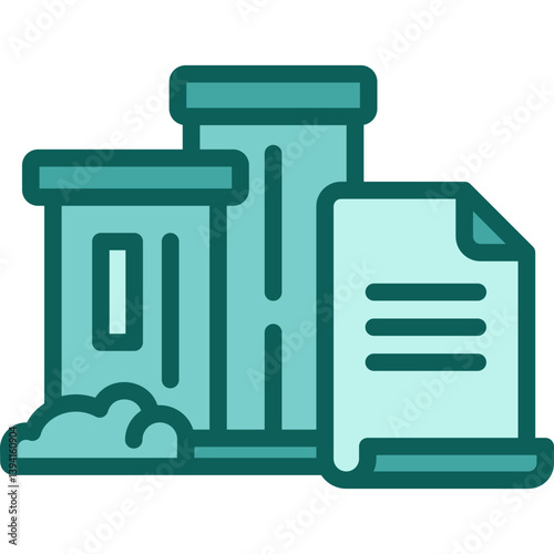 Public Administration solid icon