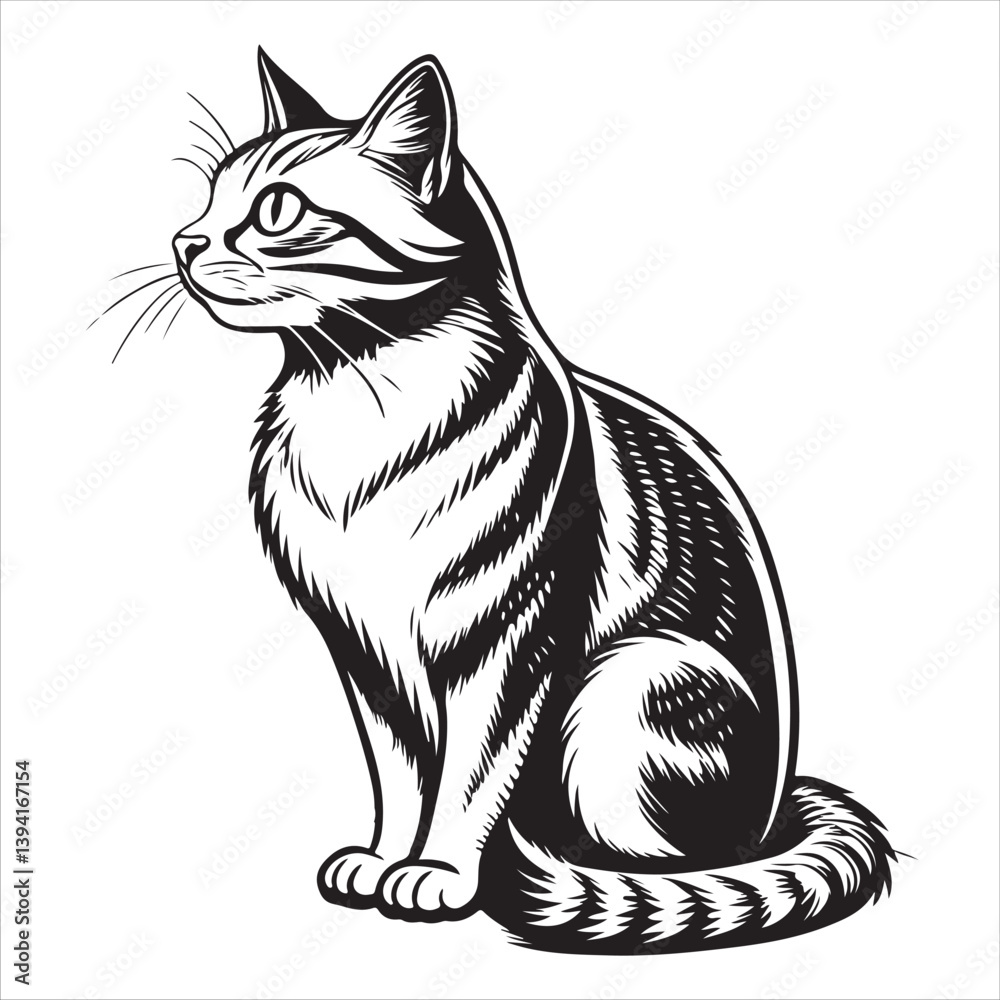 Obraz premium Cat Vector 