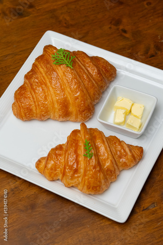 butter croissants