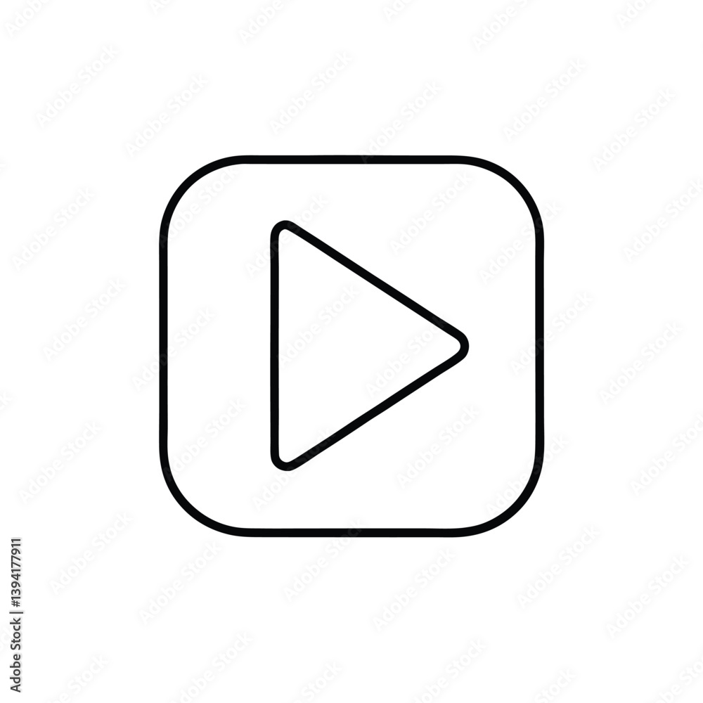play button vector