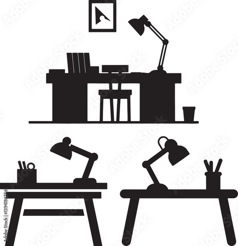 Reading Desk Silhouette 