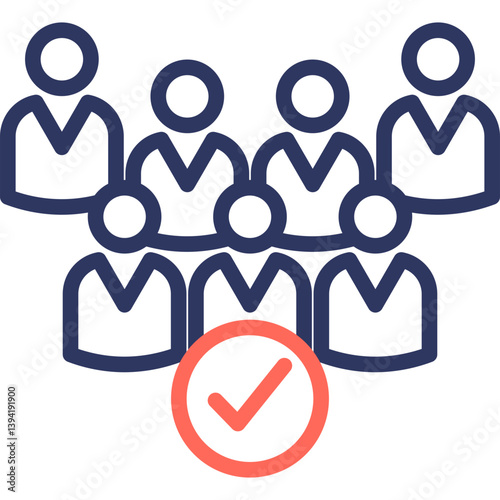 Participant line color icon