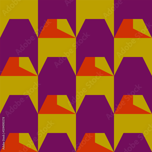 Abstract geometric seamless...