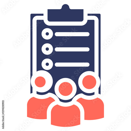 Survey glyph color icon