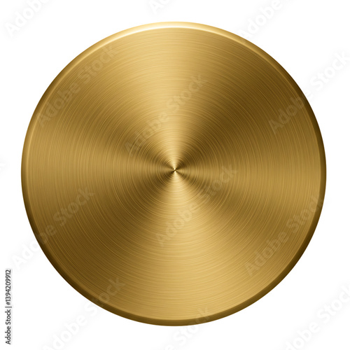 Gold Texture: Brushed Metal Background
