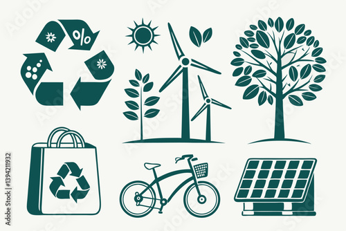 Sustainability Icons Collection
