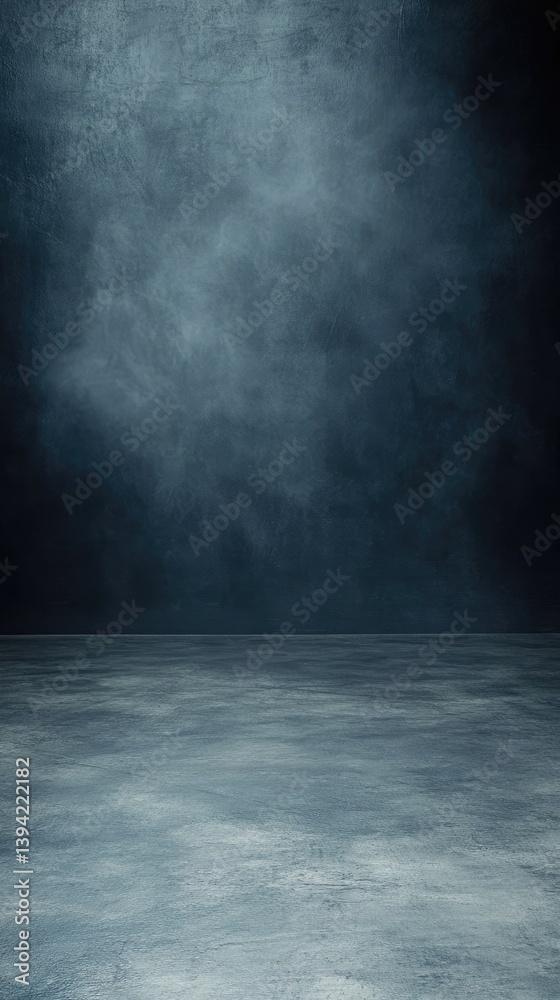 Dark, moody, empty studio background with a textured surface Dark, moody, empty studio background with a textured surface