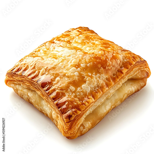 Wallpaper Mural Golden and flaky apple turnover with a crisp, caramelized crust and warm, spiced apple filling Torontodigital.ca