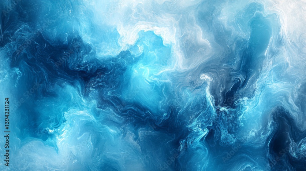 Abstract Blue Swirling Water Texture Background Abstract Blue Swirling Water Texture Background