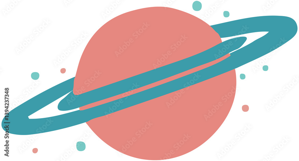 Fototapeta premium Planet Icon