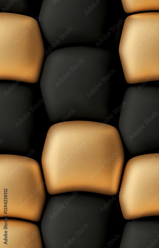 Obraz premium black leather sofa