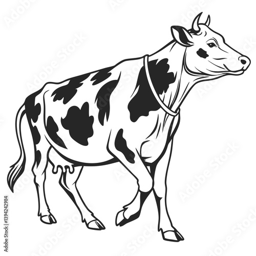 funny cow cartoon
