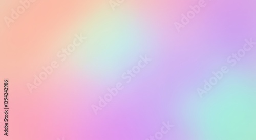 Abstract Pastel Blur Background, Vibrant Soft Color Gradient Wallpaper