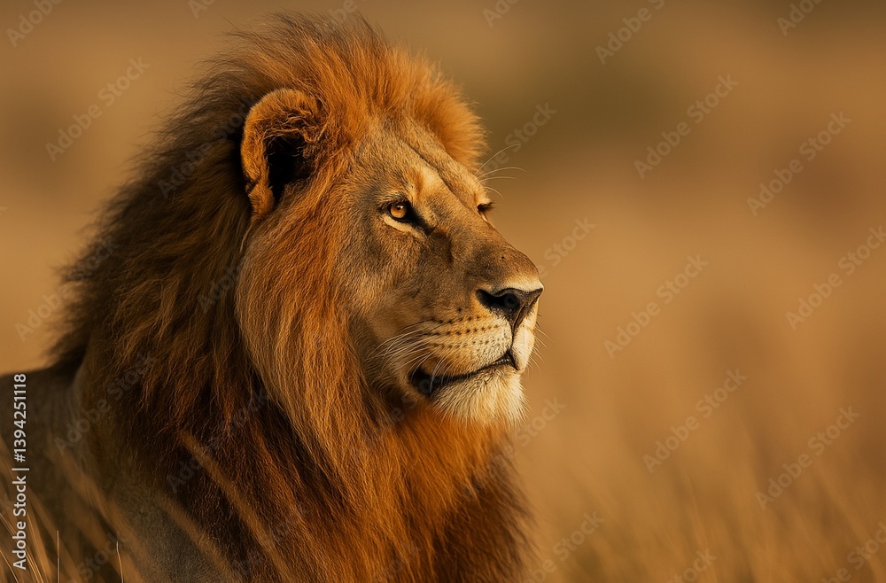 Obraz premium Majestic African Lion