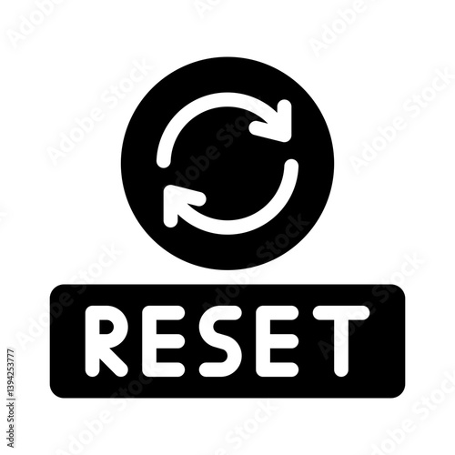 reset glyph icon