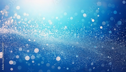 キラキラの粒子が飛び交う幻想的な背景素材
