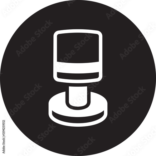 Punching Ball  glyph icon