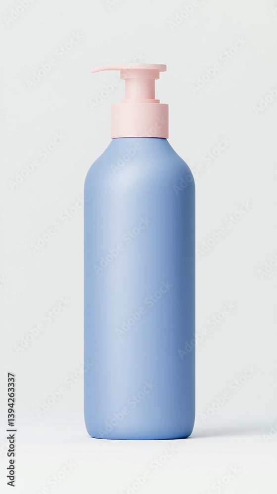 A minimalist studio shot showcases a sleek, pastel-colored liquid soap dispenser, exuding a sense of calm and clean. A minimalist studio shot showcases a sleek, pastel-colored liquid soap dispenser, exuding a sense of calm and clean.